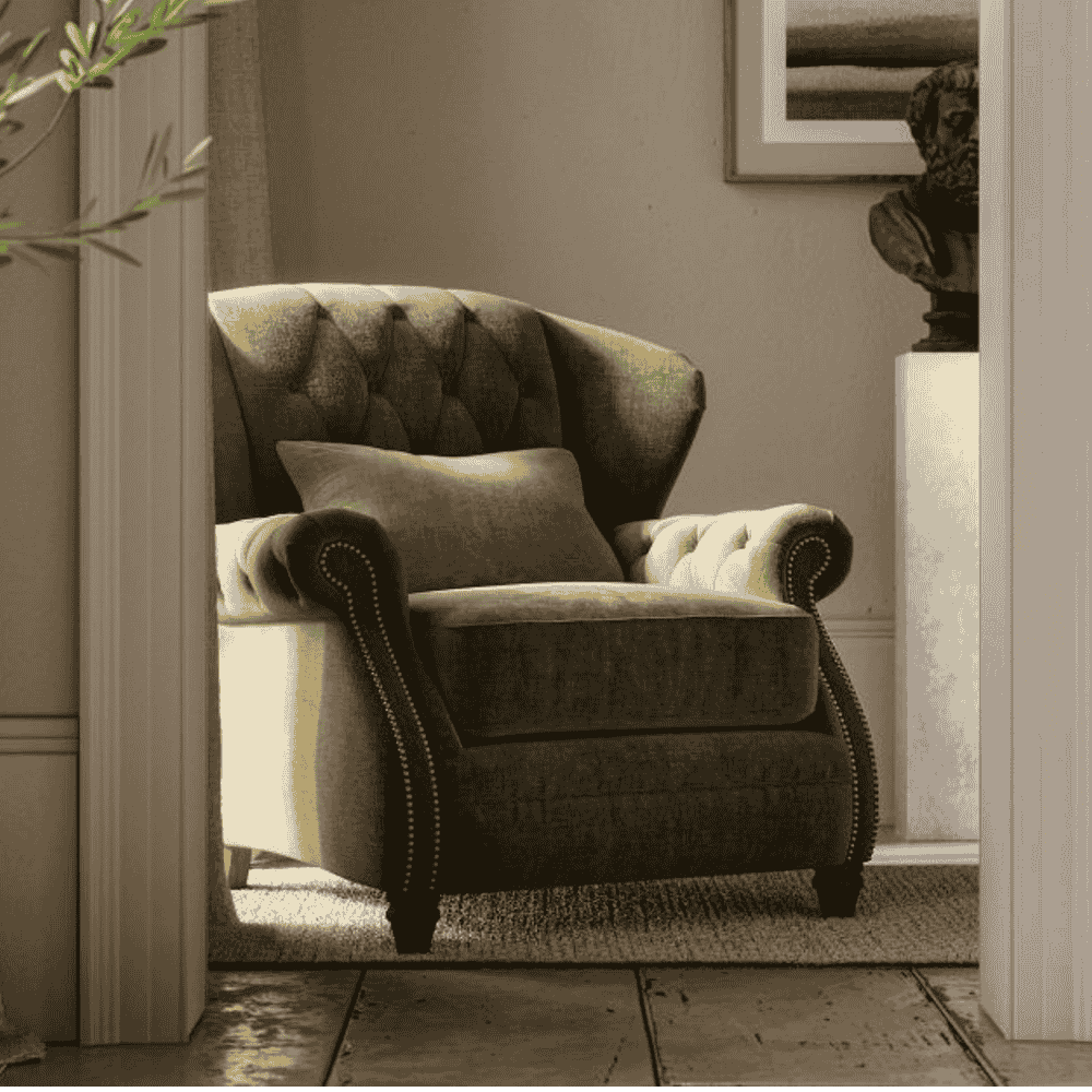 Nola Wing Armchair | Fabrics | Annie Mo's