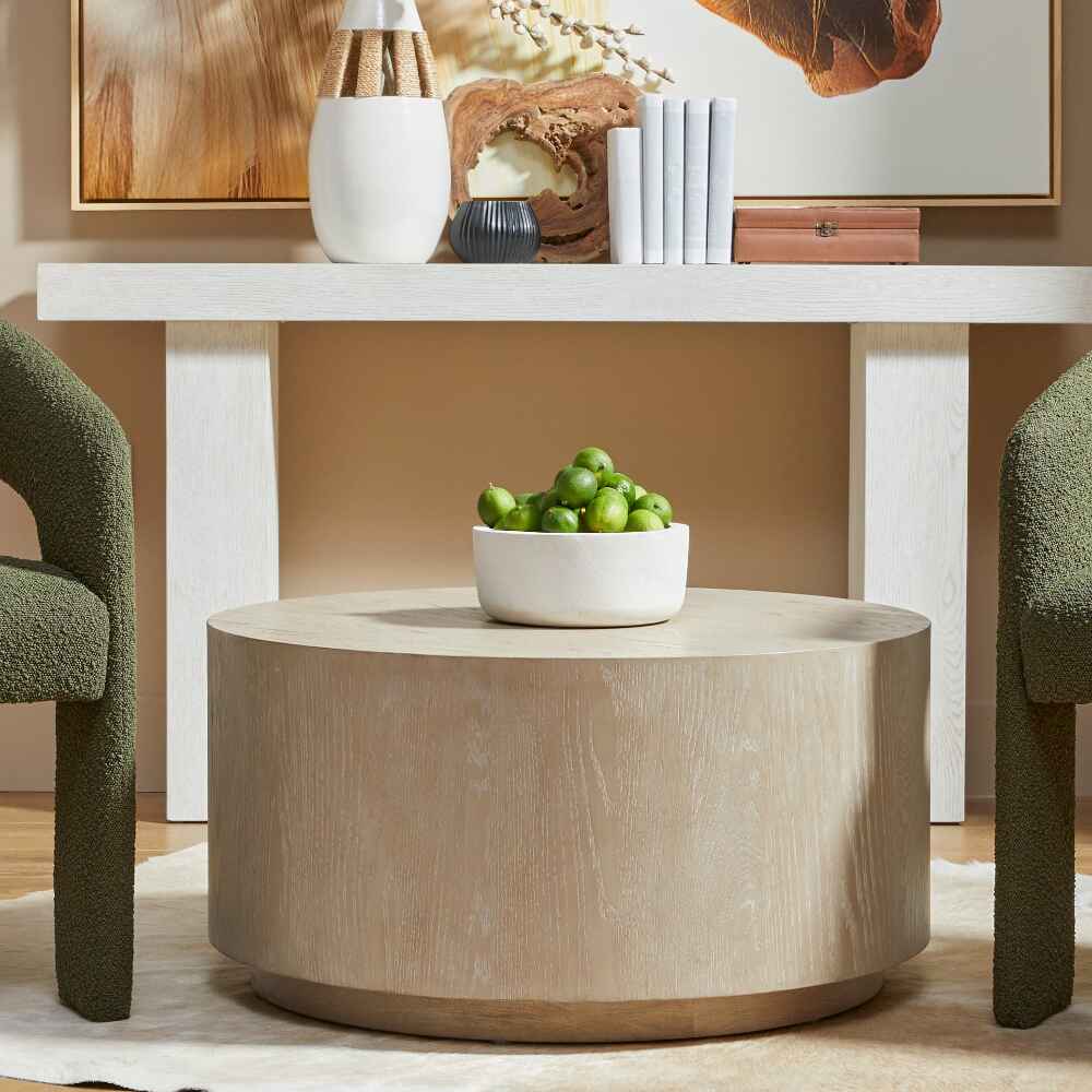 Nordic Tranquillity Round Coffee Table