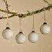 Oja Baubles - Natural (Set of 4) 8cm | Annie Mo's