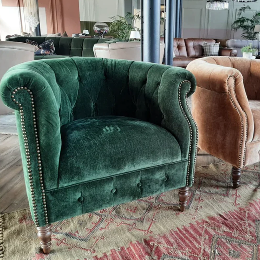 Jude Armchair | Plain Fabrics | Annie Mo's