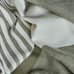 Olive Green Cotton Tea Towels - Set of Two