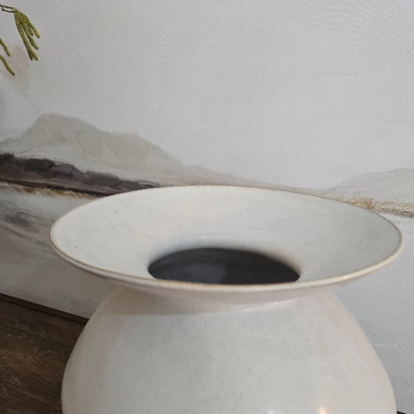 Organic Bulbous Vase 35cm-F