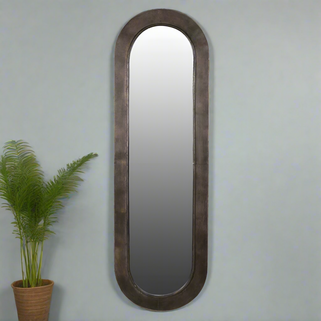 Oval Wall Mirror 107cm | Annie Mo's