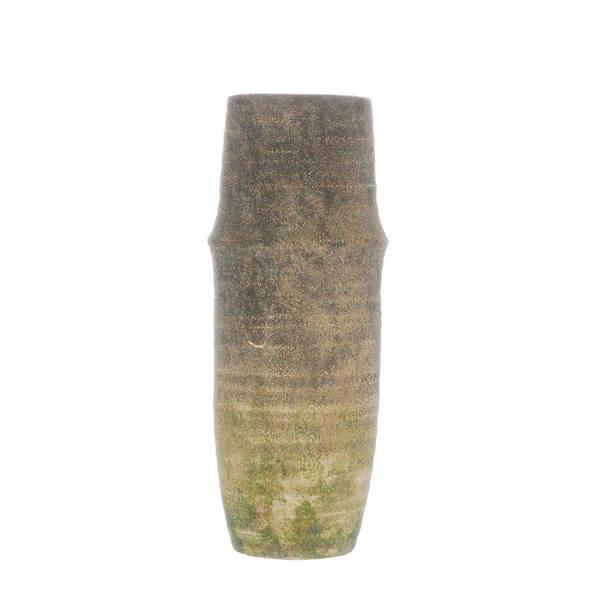 Terracotta Aged Effect Narrow Vase 45cm