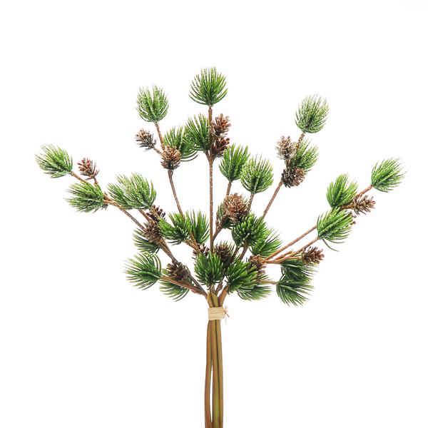 Green Pine Needle Bunch 32cm