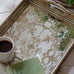 Waltham Rectangular Tray with Decorative Pattern
