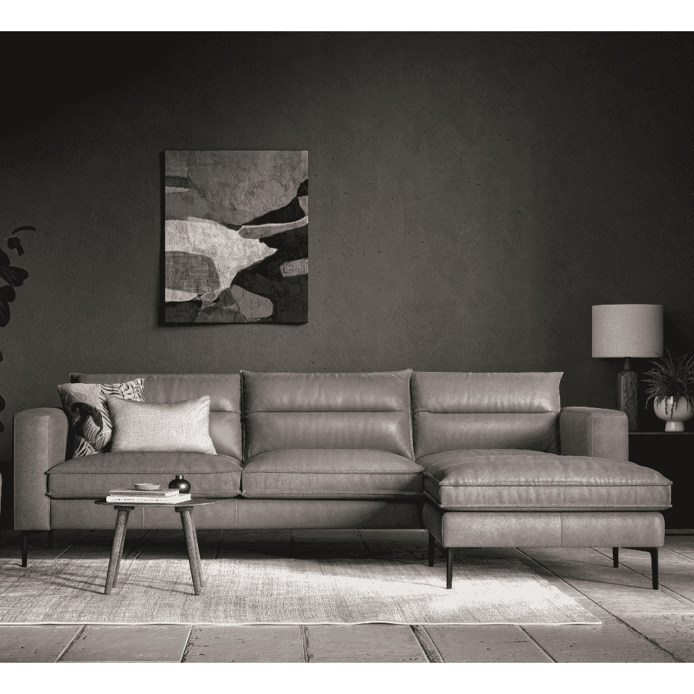 Parker LHF Chaise Sofa | Leathers | Annie Mo's