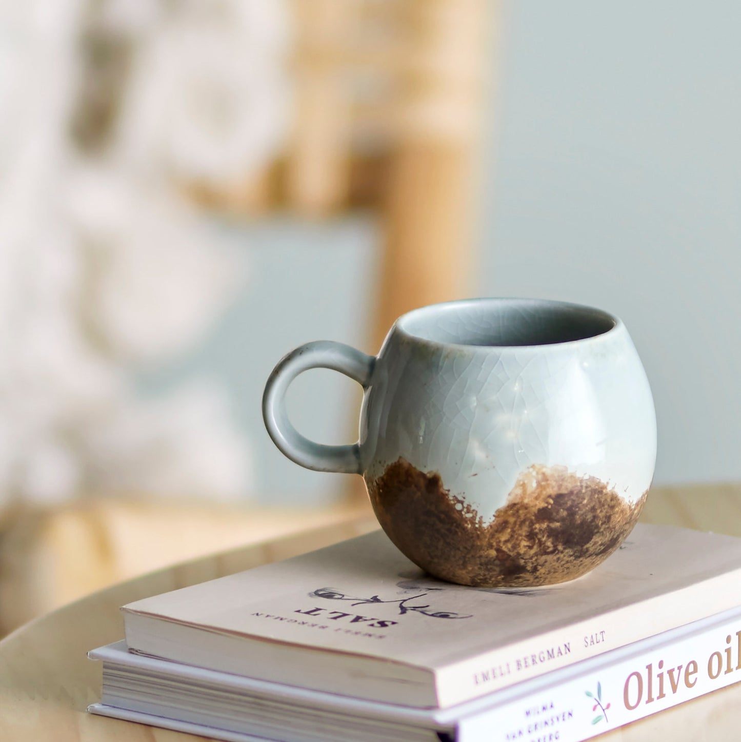 Paula Cup, Brown, Stoneware | Annie Mo's