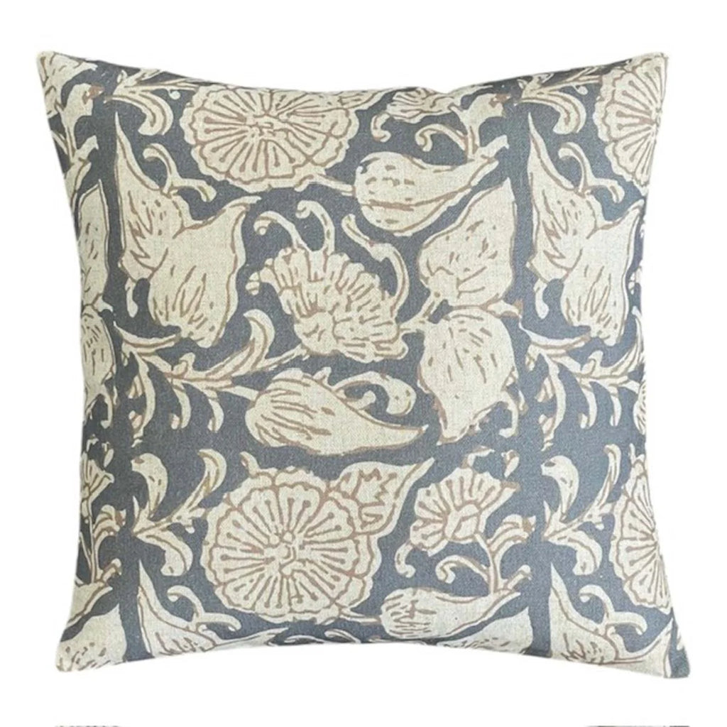 Gaudi Grey/Gold Feather Filled Cushion 50X50cm | Annie Mo's