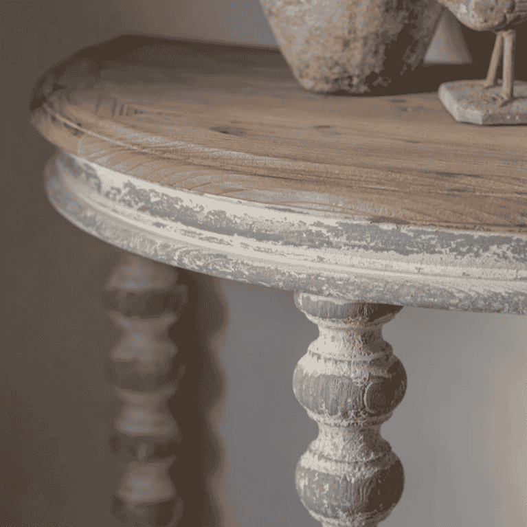 Portree Turned-Leg Console Table 80cm B | Annie Mo's