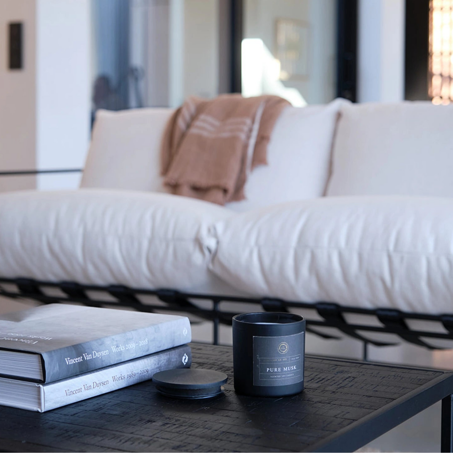 Pure Musk Scented Candle with Gift Box | Annie Mo's C