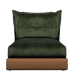 Quinn Single Unit | Leather Fabric Mix | Annie Mo's