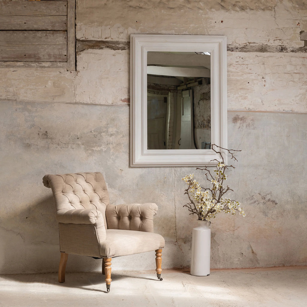 Wilton Annecy White Mirror 120cm | Annie Mo's