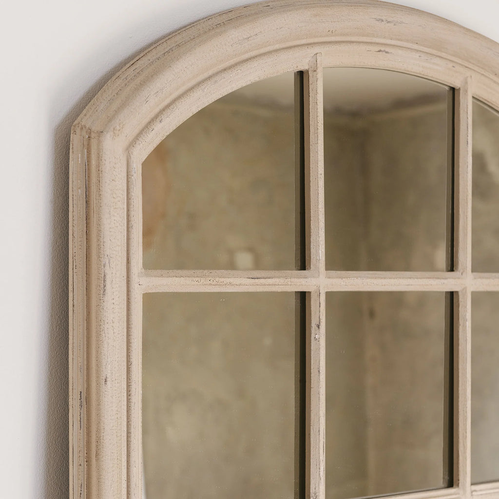 Wilton Tall Arched Window Mirror 180cm