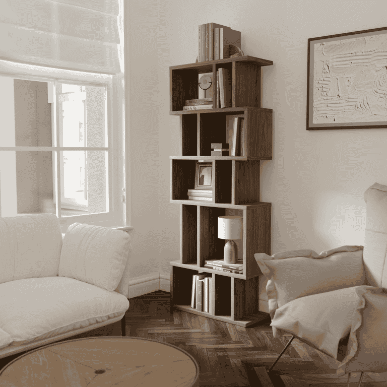 Regal Alcove Shelving Unit 70cm 4 | Annie Mo's