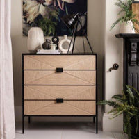 Raphia Four Drawer Chest of Drawers