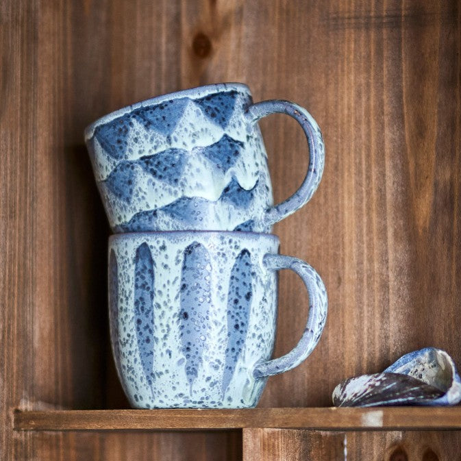 Ramie Mug, Grey, Stoneware - Style Choice