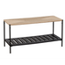 Raphia Bed End Bench