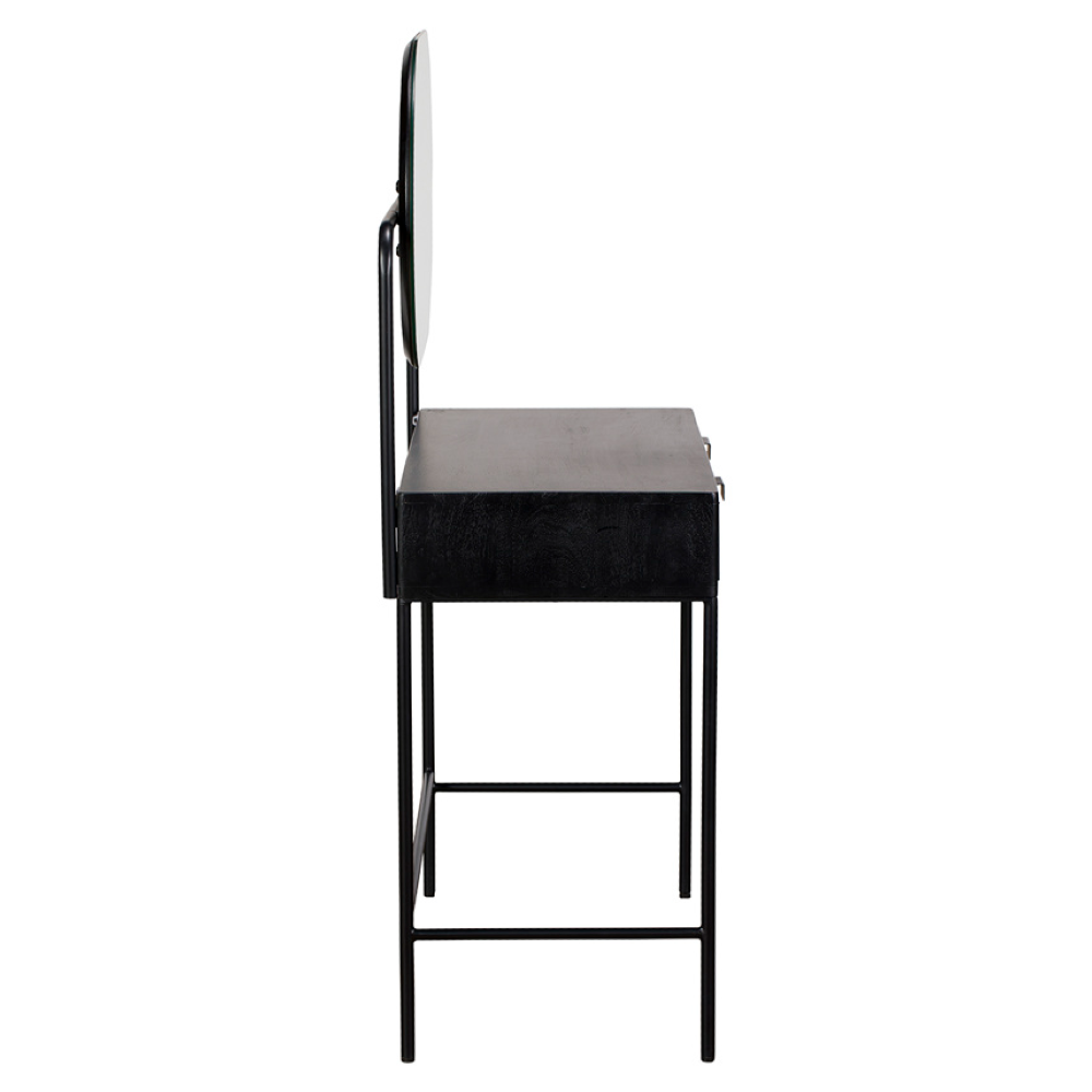 Raphia Dressing Table with Mirror