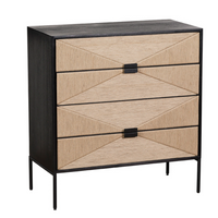Raphia Four Drawer Chest of Drawers | Annie Mo's