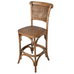Rattan Back Bar Chair 107cm
