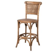 Rattan Back Bar Chair 107cm | Annie Mo's