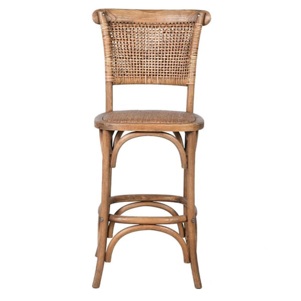 Rattan Back Bar Chair 107cm F