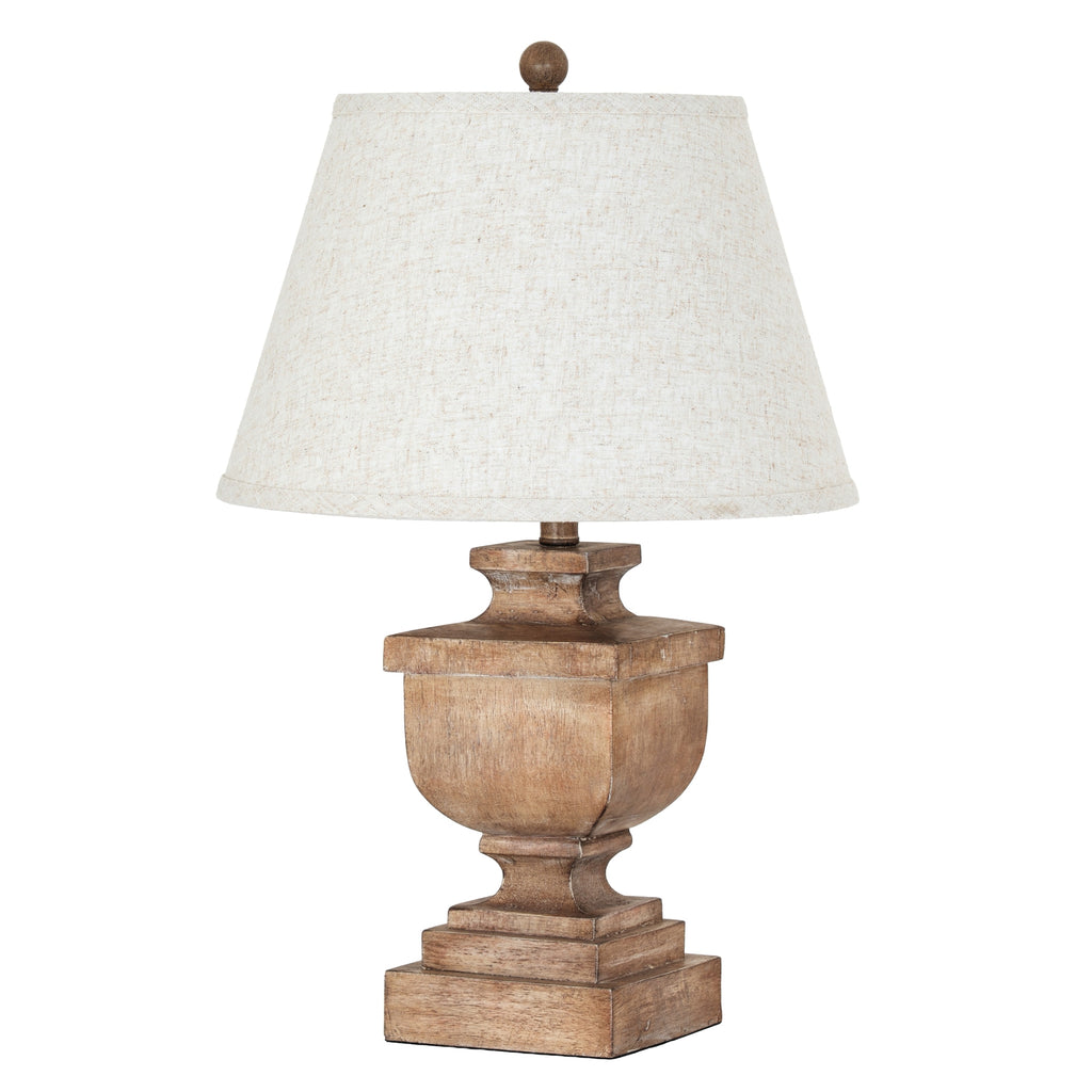 Ravelle Table Lamp With Edged Linen Shade 60cm