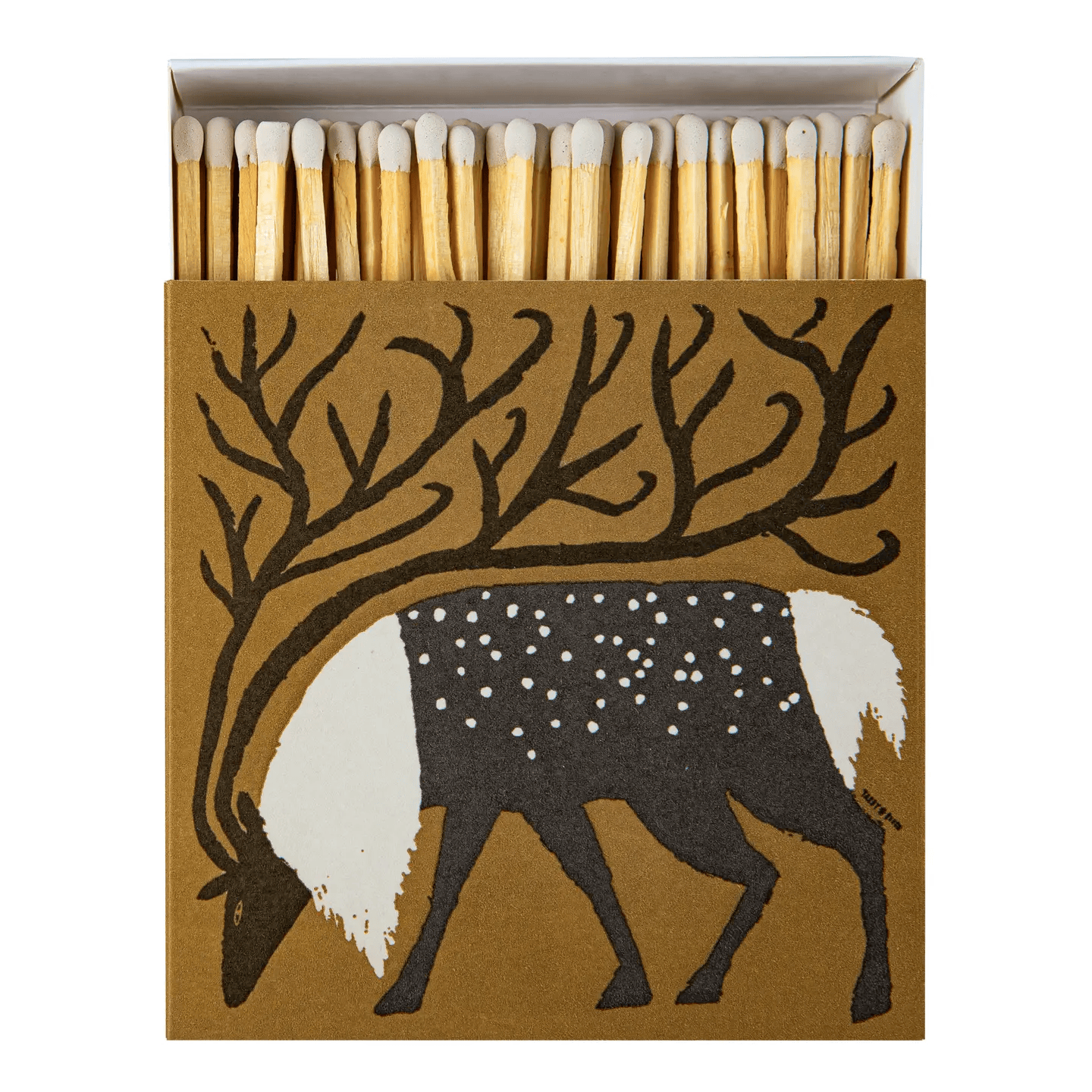 Reindeer |Square - Safety Matches | Annie Mo's