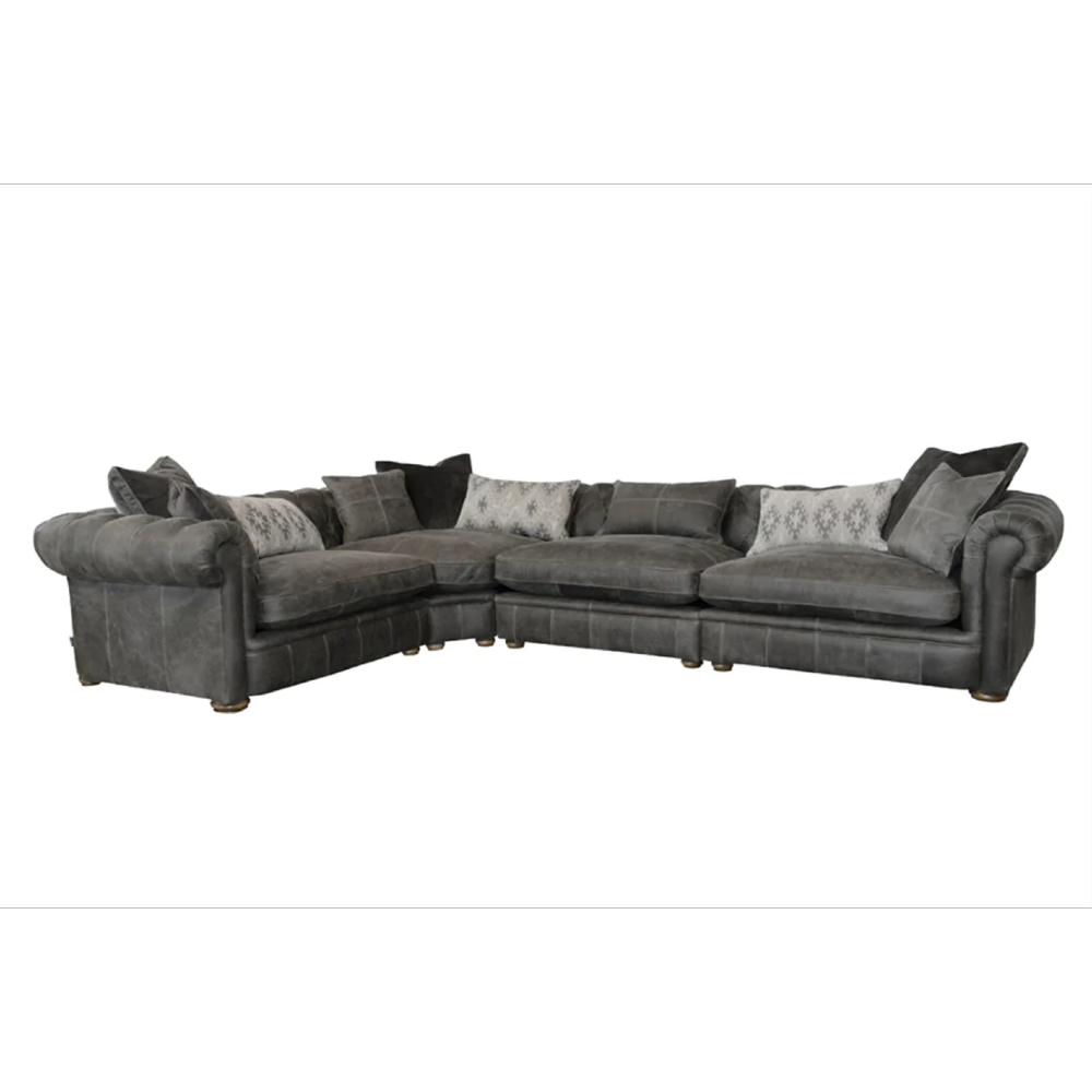 Retreat Four Piece Corner Group | Leathers