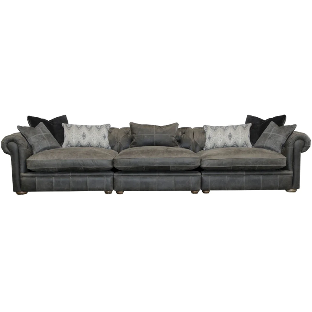 Retreat XL Three Piece Sofa Group | Leathers | Annie Mo's