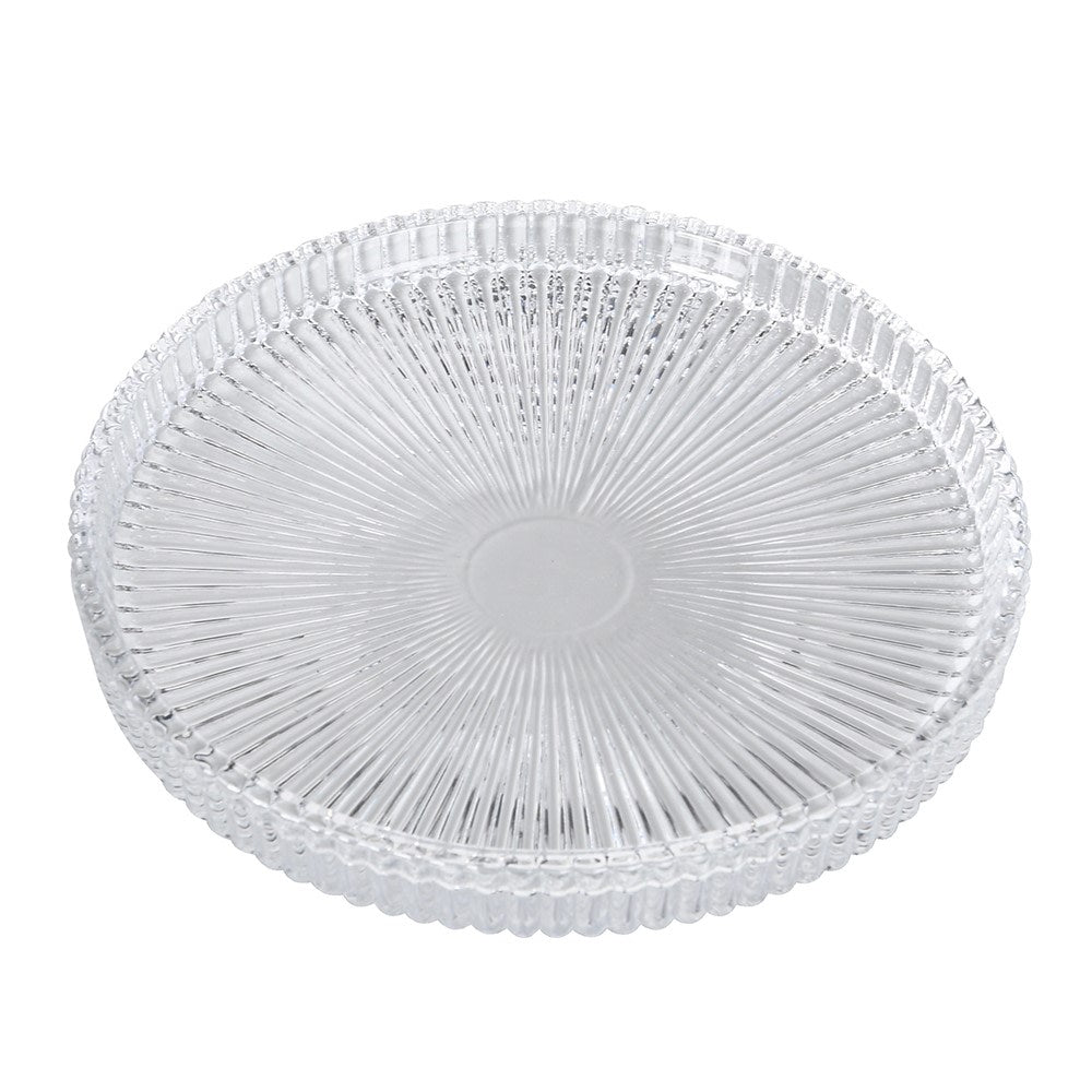 Ribbed Candle Plates - Size ChoiceC