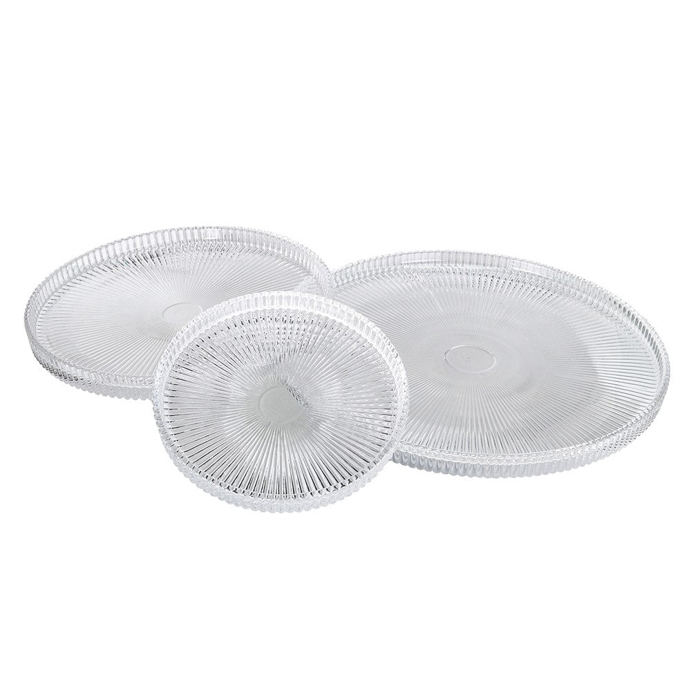 Ribbed Candle Plates - Size Choice Annie Mo's