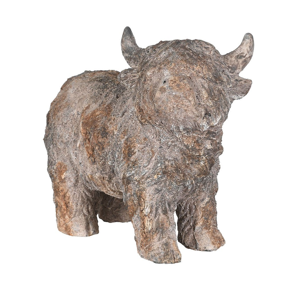 Rust Highland Cow 22cm-B