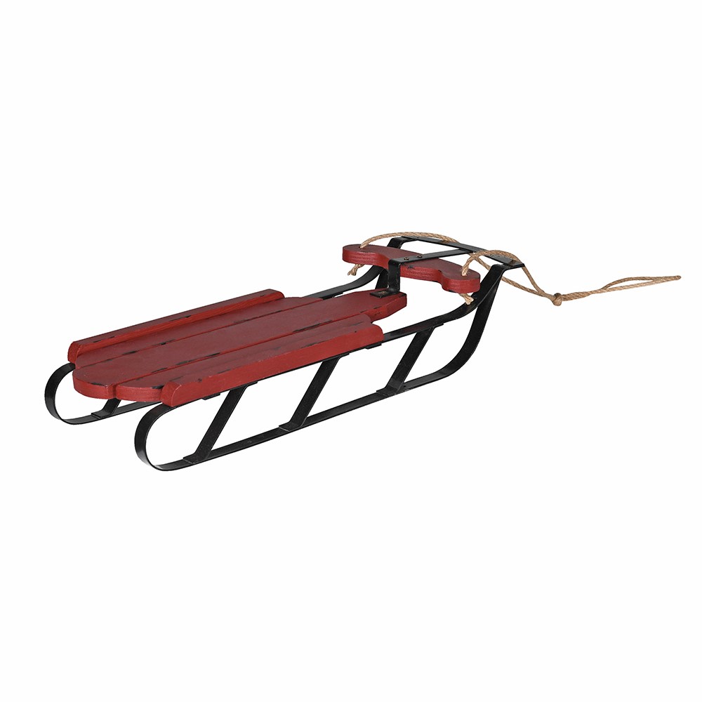 Rustic Red Sledge 42cm | Annie Mo's
