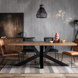 Holburn Oak Dining Table 200cm