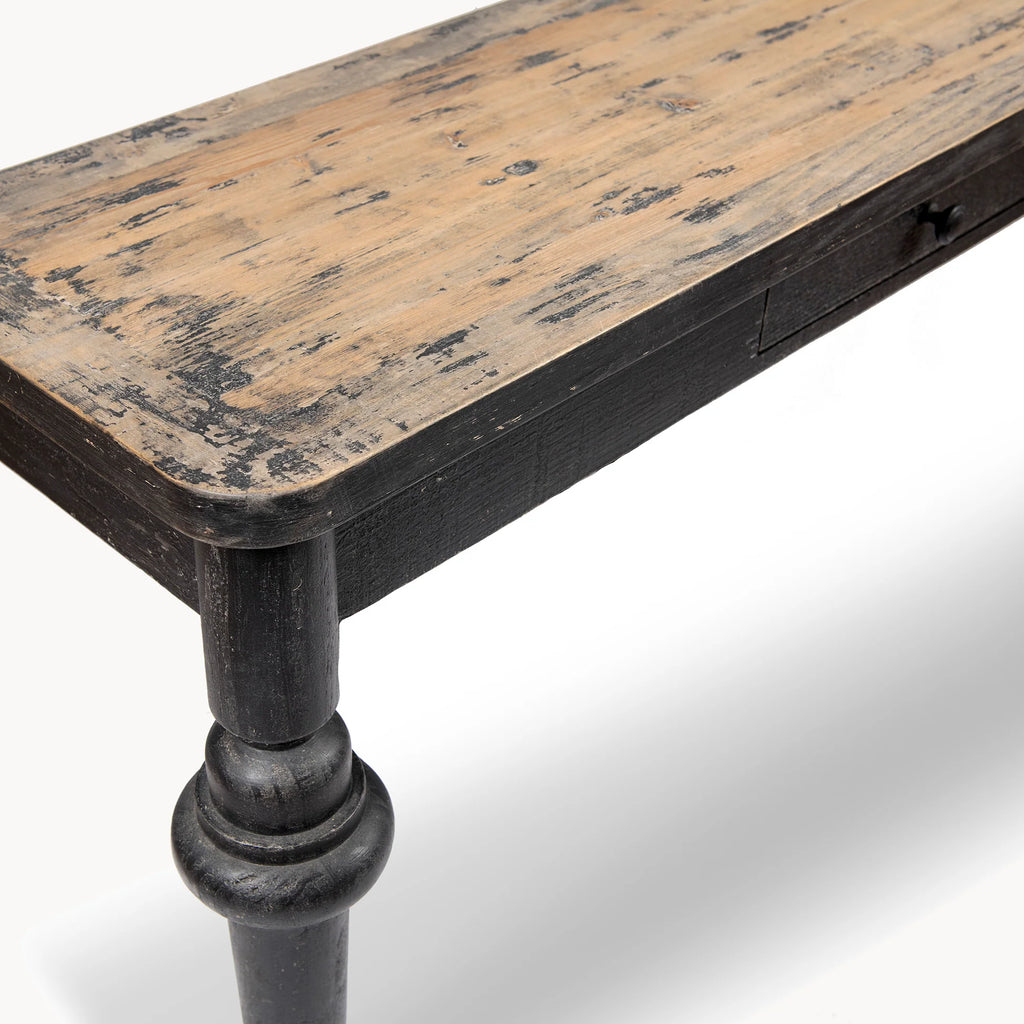 Hambledon Wall Mounted Distressed Console Table 120cm