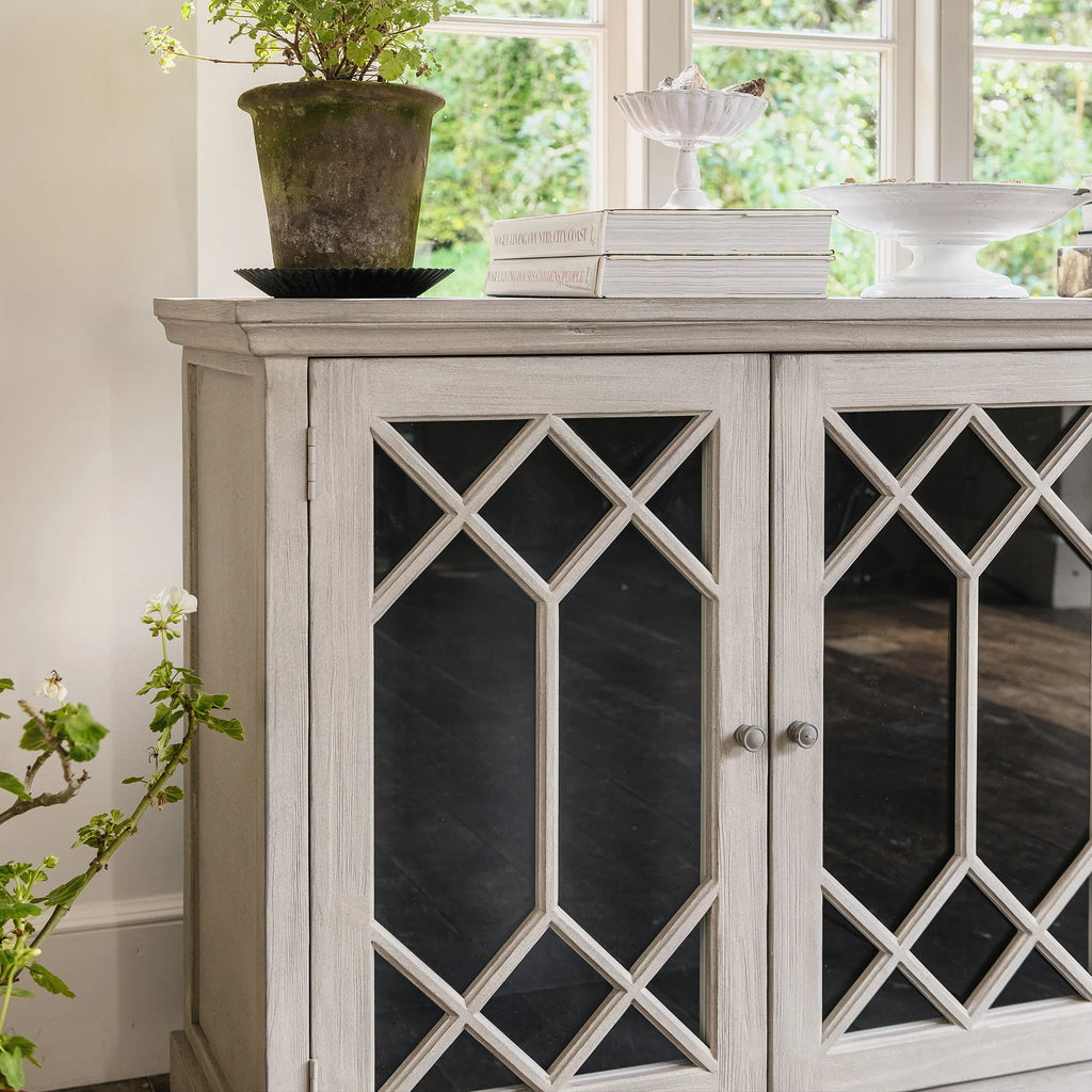 Hambledon Four Glass Door Sideboard 200cm