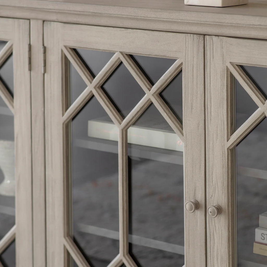 Hambledon Four Glass Door Sideboard 200cm