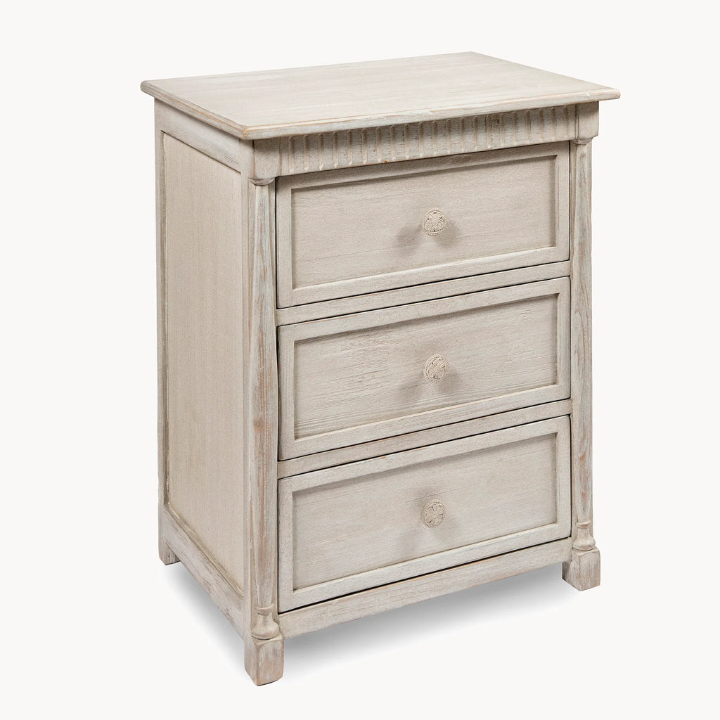 Loumarin Small Chest of Three Drawers 68cm Wide