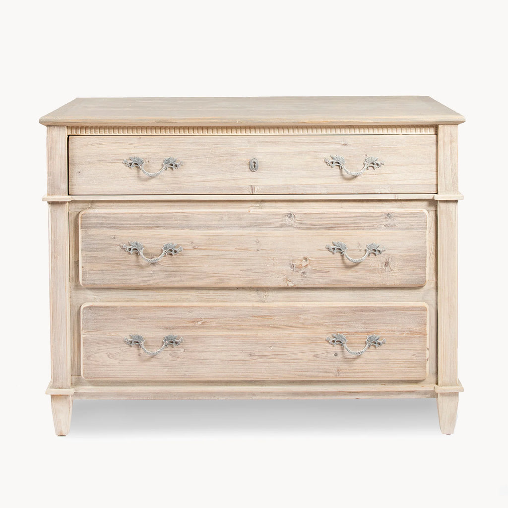 Loumarin Large Chest of Three Drawers 107cm