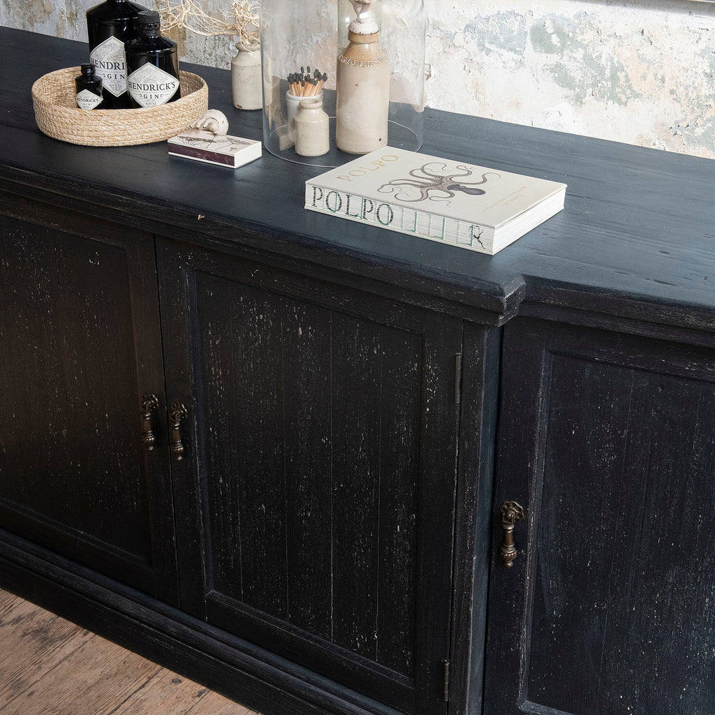 Loumarin Black Sideboard 208cm