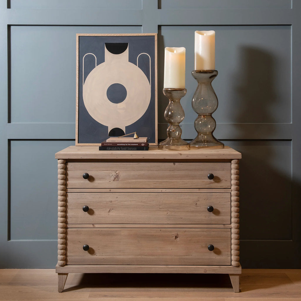 Hambledon Large Chest of Three Drawers 104cm Wide | Annie Mo's