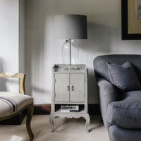 Hambledon Bedside Table with Two Drawers 46cm Wide | Annie Mo's