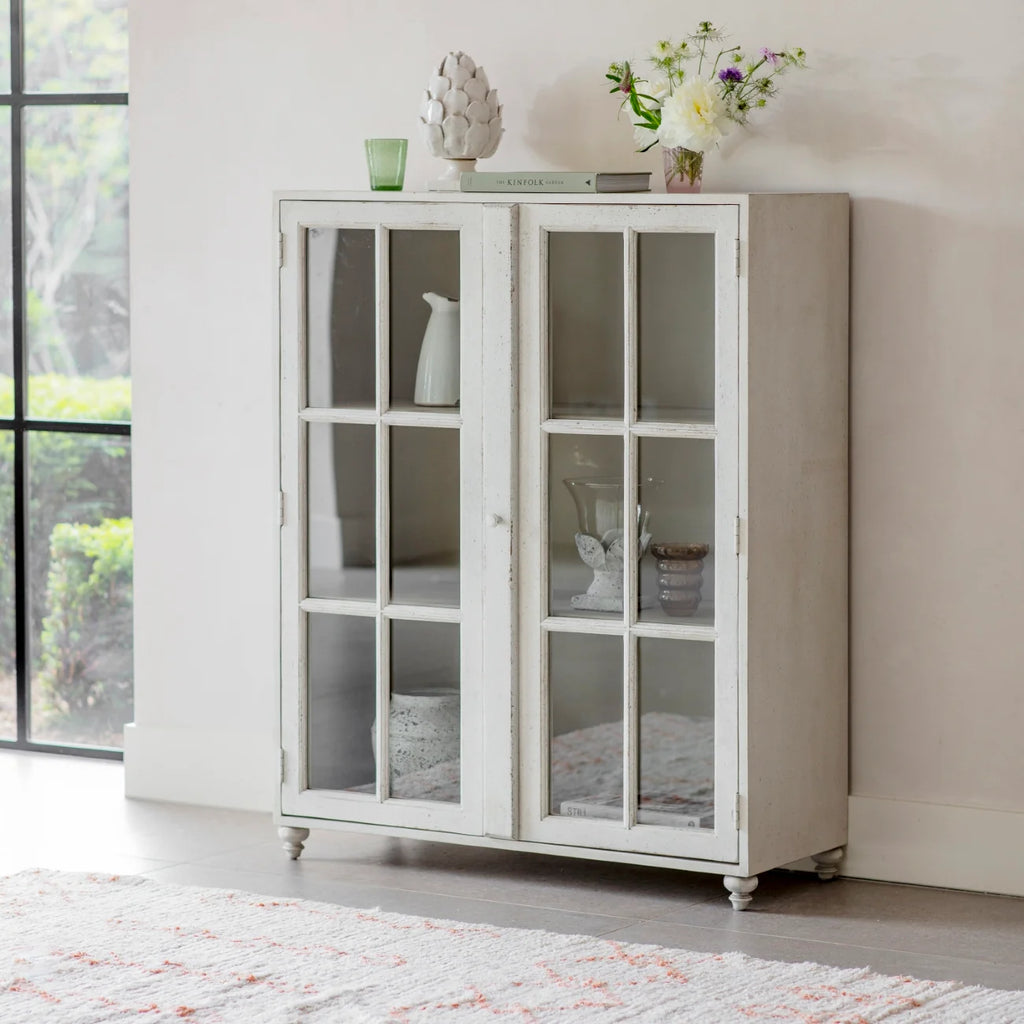 Chatham Two Door Glass Fronted Cabinet