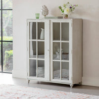 Chatham Two Door Glass Fronted Cabinet