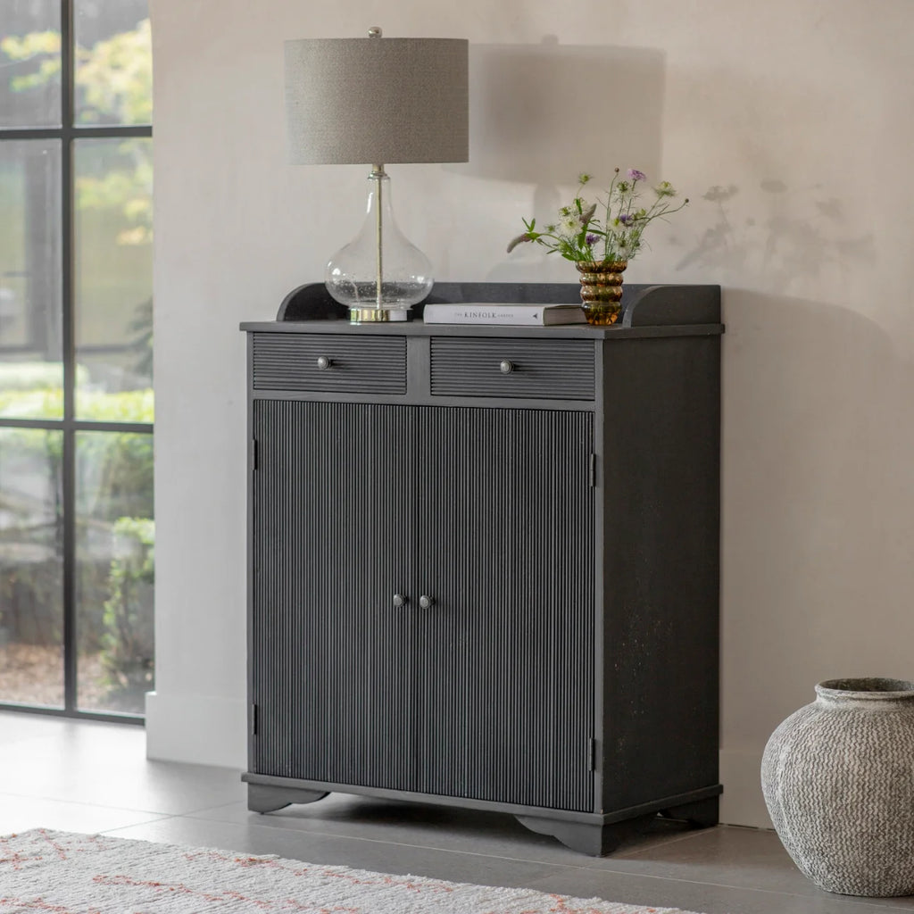 Loumarin Black Cabinet 90cm | Annie Mo's