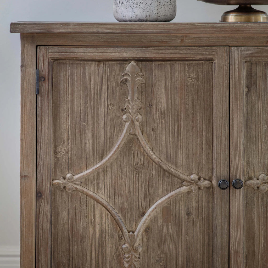 Hambledon Four Door Relief Sideboard 210cm