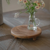 Abbott Round Wooden Serving Stand 20cm | Annie Mo's