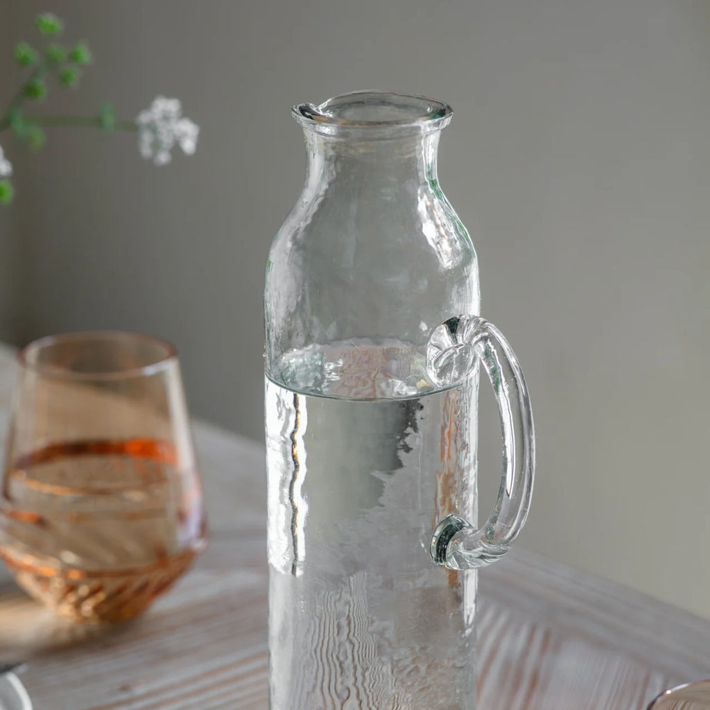 Winchcombe Recycled Glass Bottle Jug 30cm